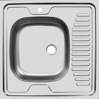 Кухонная мойка Ukinox STD600.600-4C 0L (с сифоном)
