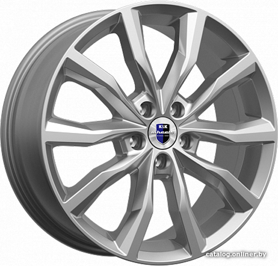 Литые диски K&K Портер 18x7.5" 5x112мм DIA 66.6мм ET 45мм Дарк платинум Литые диски K&K Портер 18x7.5" 5x112мм DIA 66.6мм ET 45мм Дарк платинум