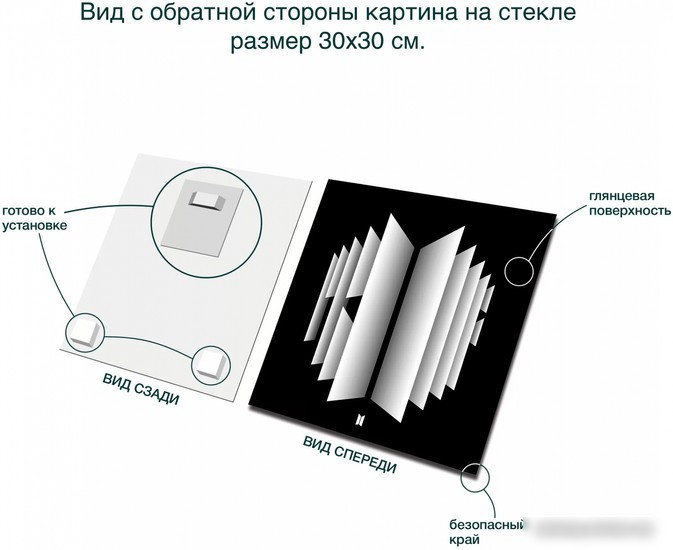 Картина Stamprint Proof. ID011 (30x30)