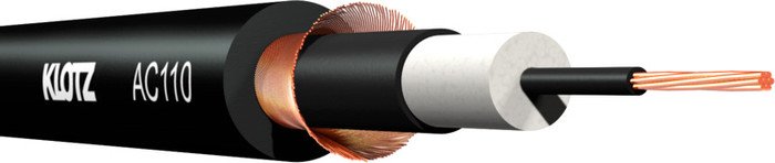 Кабель Klotz AC110SW.030 (30 м, черный)