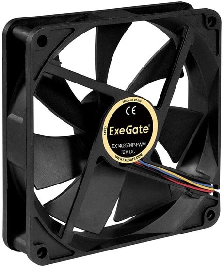Вентилятор для корпуса ExeGate EX14025B4P-PWM EX288929RUS