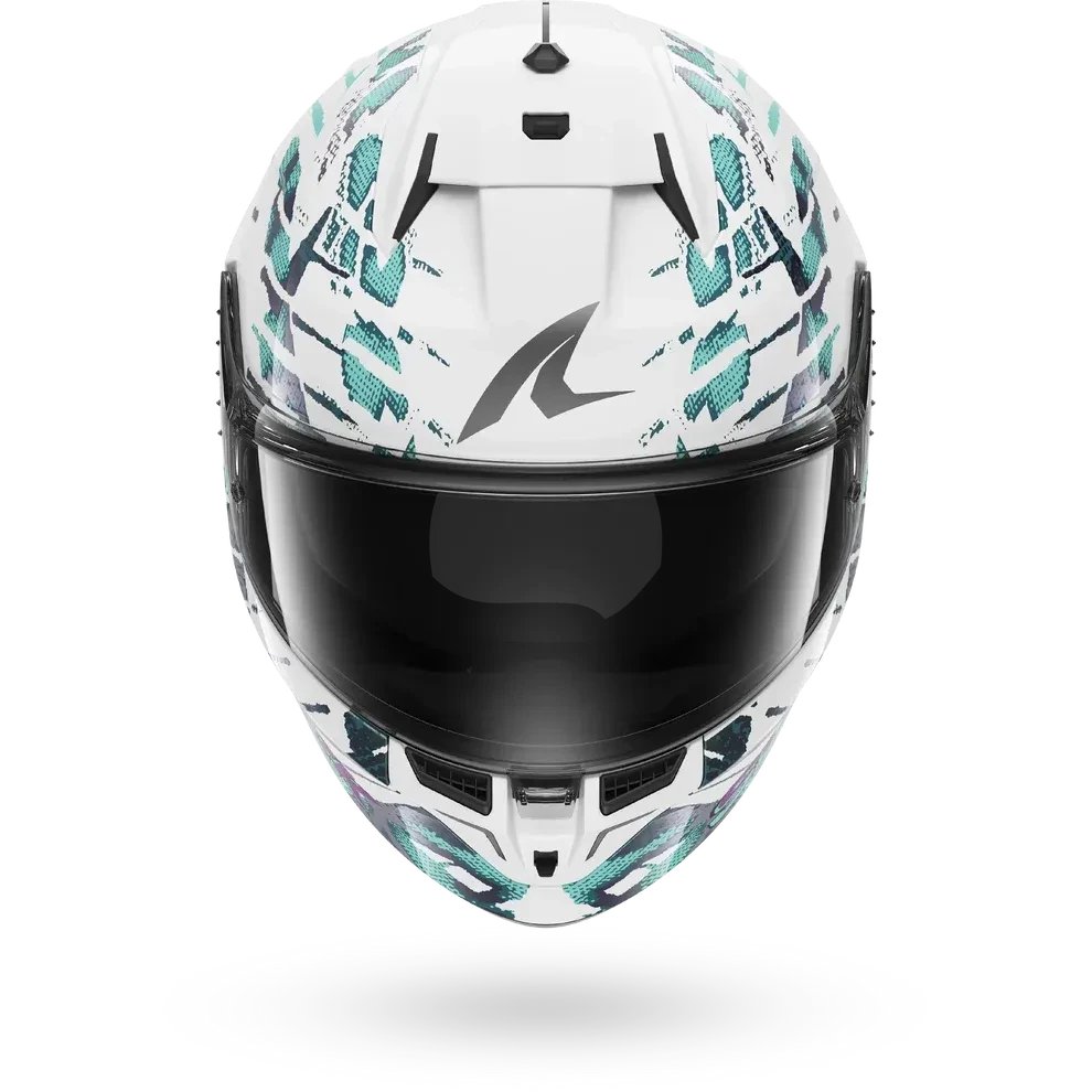 Мотошлем Shark Helmets D-Skwal 3 Reptaia Mat HE0912E-WXW-XS (XS, белый/хамелеон)