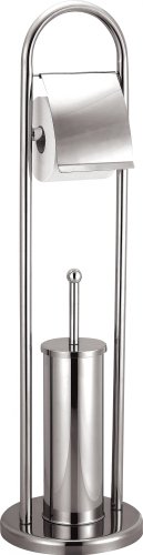 Держатель для туалетной бумаги и ершика Caspian 90032
