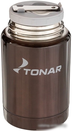 Термос для еды Тонар HS.TM-036 0.5л (коричневый)