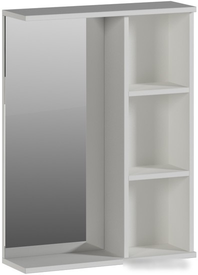 Genesis Мебель Шкаф с зеркалом 60x18x83 (белый)
