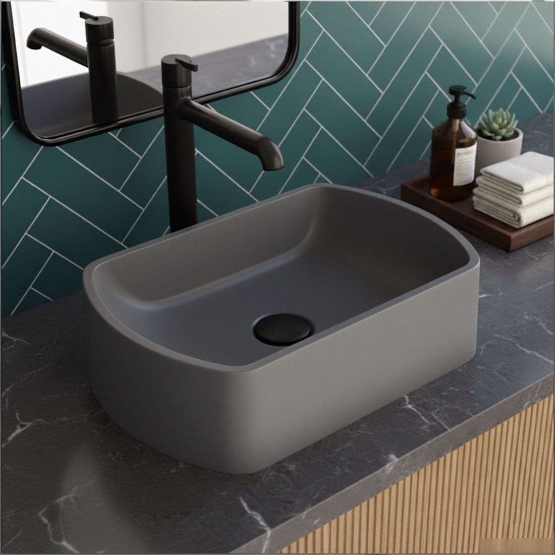 Умывальник Lauter Laguna 21L453G (Grey)