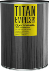 Грунт-эмаль Titan Empils Ореол По ржавчине RAL 1023 4605365089064 0.9 кг (матовый желтый)