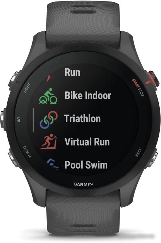Умные часы Garmin Forerunner 255 (сланцево-серый/черный)