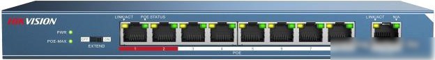 Коммутатор Hikvision DS-3E0109P-E