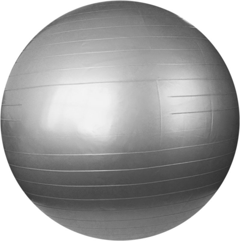 Набор для йоги Sundays Fitness Фитбол IR97402-75 + Коврик 1см IR97506 (серебристый, серый)