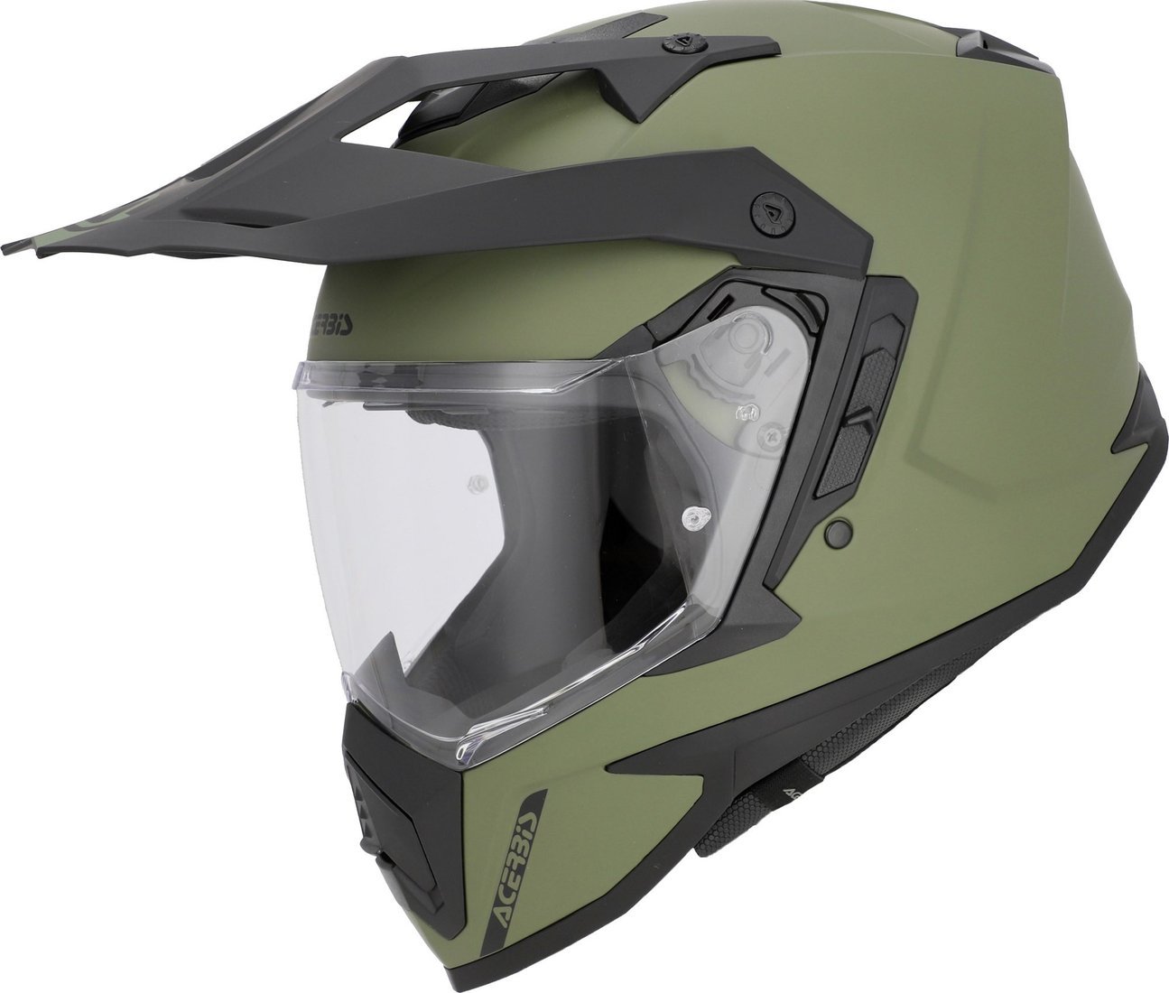 Мотошлем Acerbis Assault 0026643.582.064 (M, армейский зеленый)