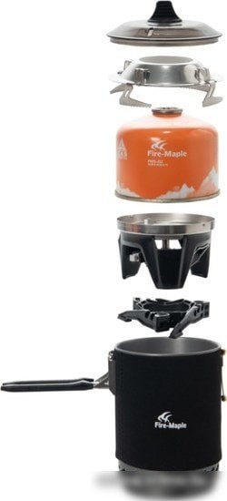 Туристическая горелка Fire-Maple Star X2 FMS-X2 (черный)