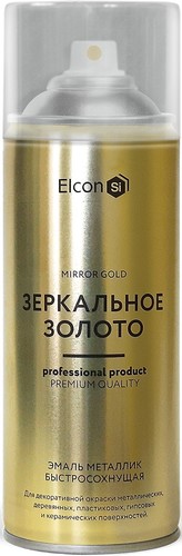 Эмаль Elcon Decor 0.52 л (зеркальное золото)