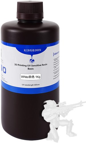 Фотополимер Kingroon Standard B02169 (1 л, белый)