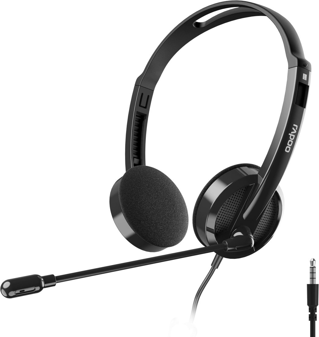 Наушники Rapoo H101 (черный)