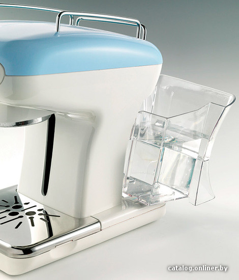 Рожковая помповая кофеварка Ariete Vintage 1389 (голубой)