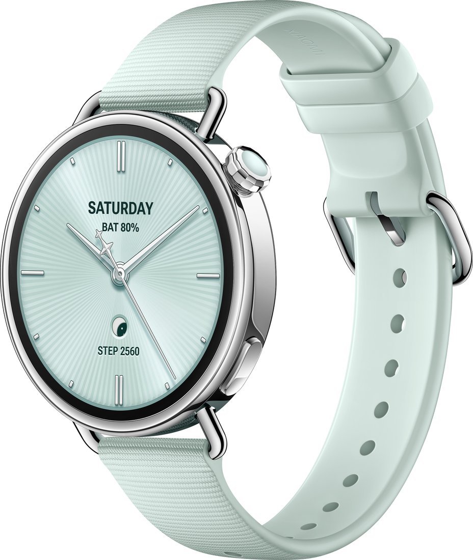 Умные часы Xiaomi Watch S4 41mm (мятный зеленый, международная версия)