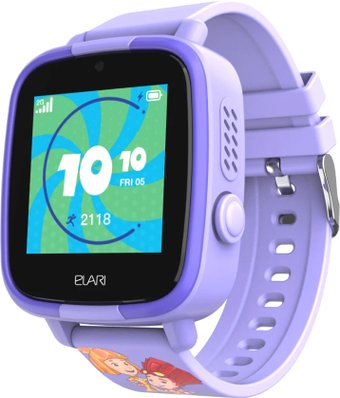 Детские умные часы Elari FixiTime Fun (сиреневый)