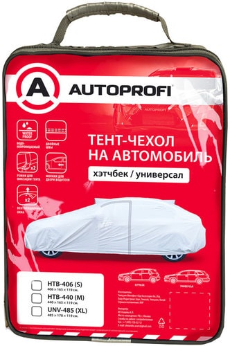 Тент на автомобиль Autoprofi UNV-485 (XL)