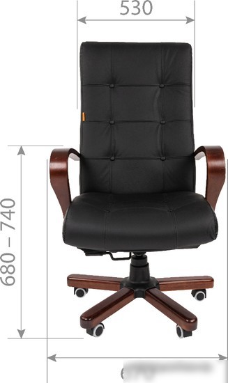 Кресло CHAIRMAN 424WD (черный)