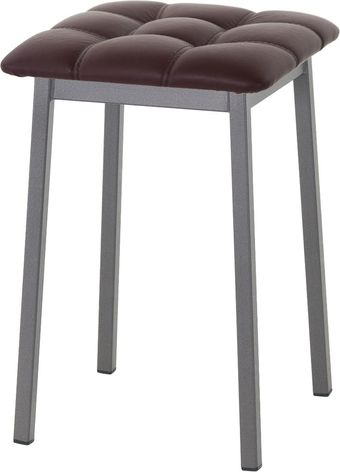 Табурет AMC Comfort 7К4.14 (кожзам, бордо/графит)