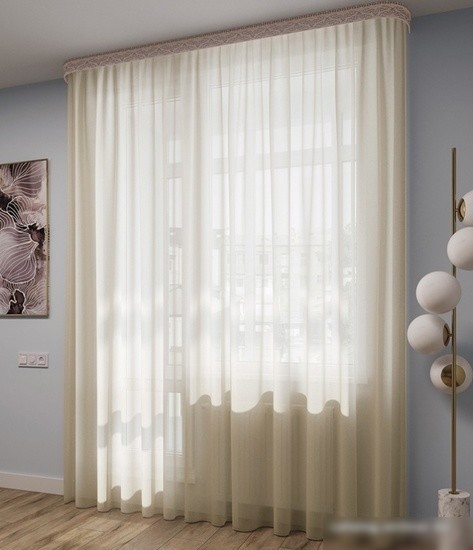 Тюль Legrand Вуаль 3x2.6 м (молочный)