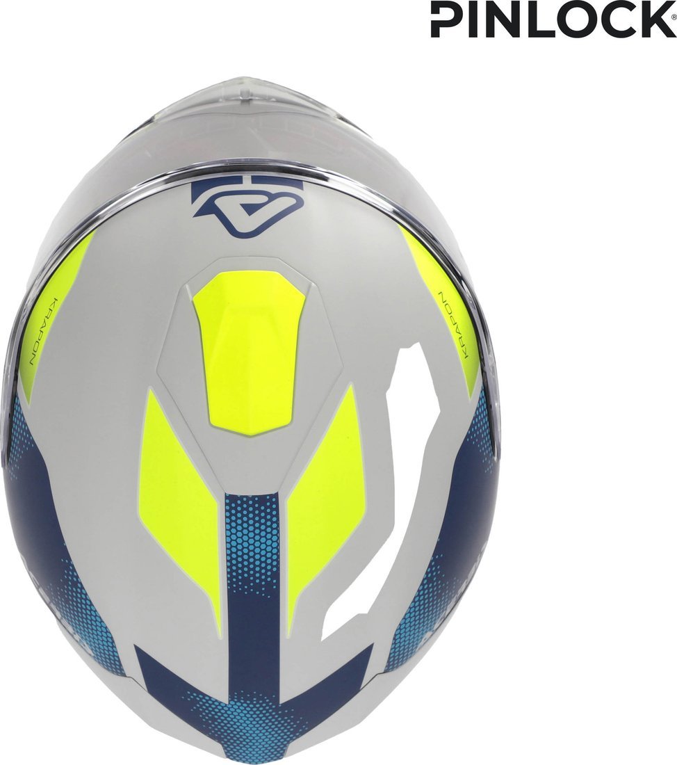 Мотошлем Acerbis Krapon 22-06 0024663.288.064 (M, серый/синий)