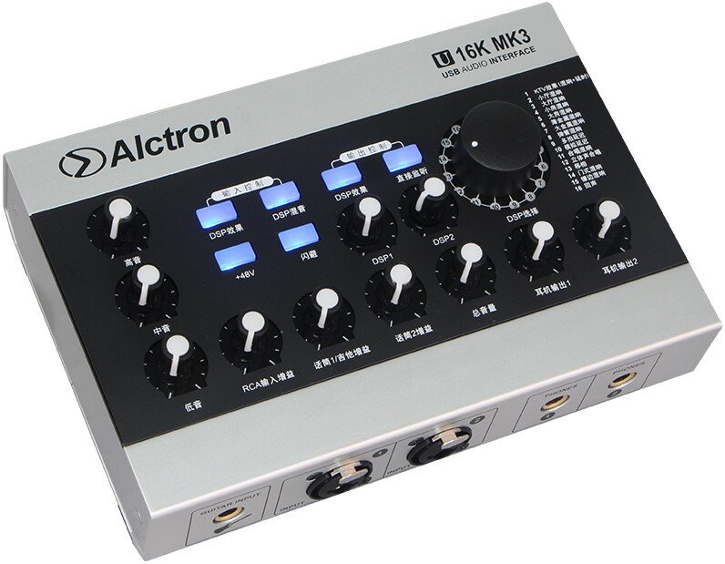 Аудиоинтерфейс Alctron U16K MK3