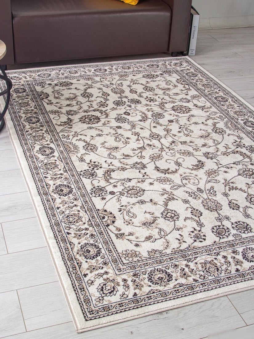 Ковер для жилой комнаты Merinos Valencia Deluxe d251-STAN-CREAM-BROWN (2x3)