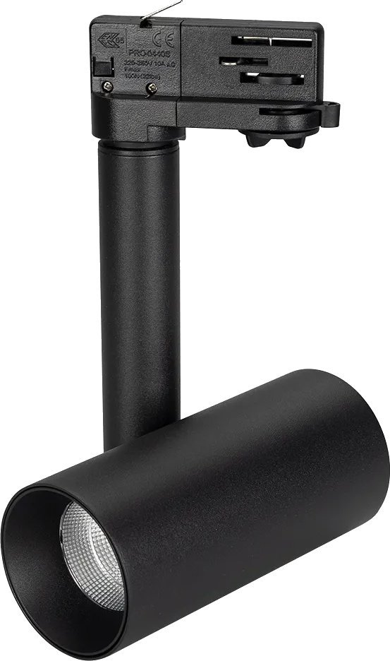 Трековый светильник Arlight SP-POLO-TRACK-PIPE-R65-8W Day4000 BK-BK 40deg 027482