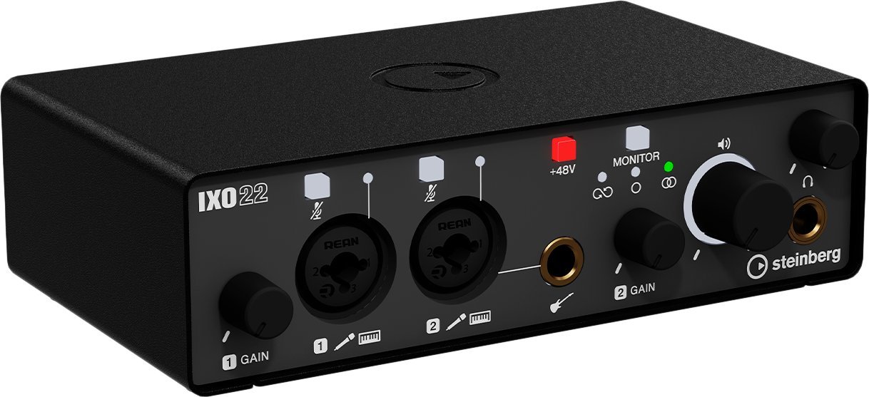 Аудиоинтерфейс Steinberg IXO22 (черный)