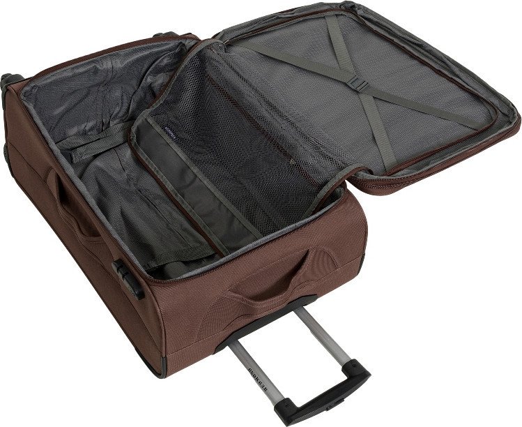 Чемодан-спиннер Redmond NF26-24BR (M, коричневый)