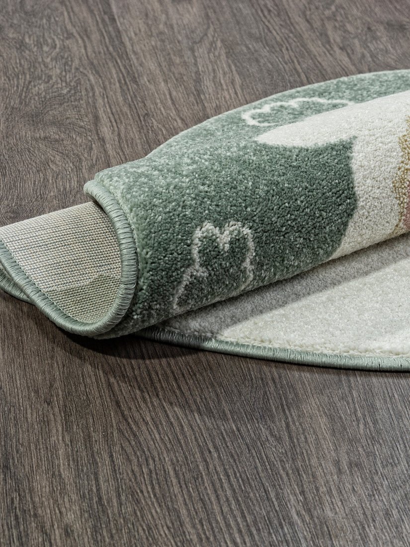 Ковер для детской Merinos Izumrud C119-DAIRE-LIGHT-GREEN (1х1)