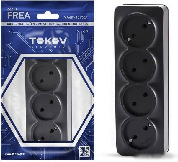 Розетка Tokov Electric Frea TKE-FR-R4-C14