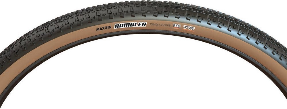 Велопокрышка Maxxis Rambler Wire EXO Tanwall 60TPI 700x40C ETB00559400