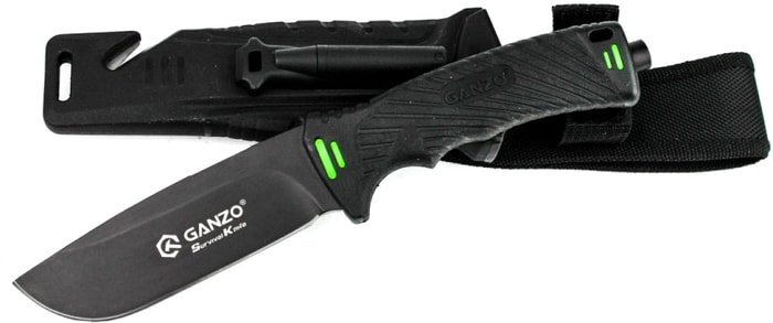 Туристический нож Ganzo G8012-BK