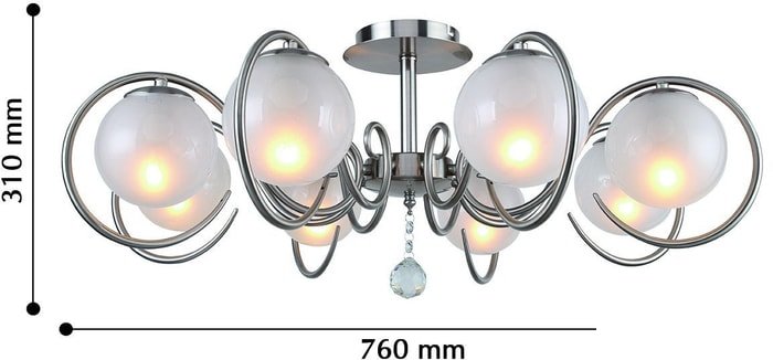 Люстра средней высоты Favourite F-Promo Fabbio 2349-8U