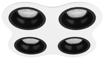 Точечный светильник Lightstar Domino D64607070707