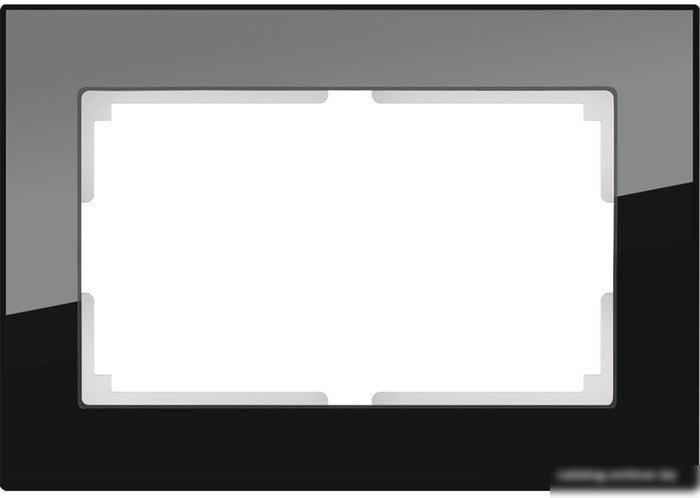 Рамка Werkel Favorit WL01-Frame-01-DBL (Черный) Рамка Werkel Favorit WL01-Frame-01-DBL (Черный)