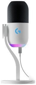 Проводной микрофон Logitech Yeti GX (белый)