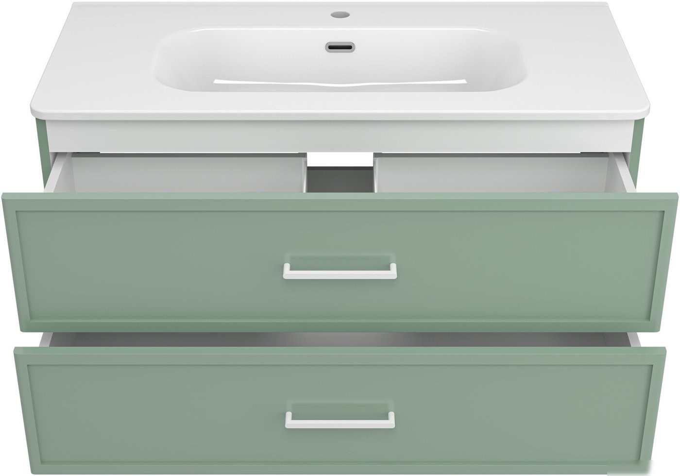 Brevita Тумба с умывальником Verde 100 Ver-09100-0102Я+B-OND100-01