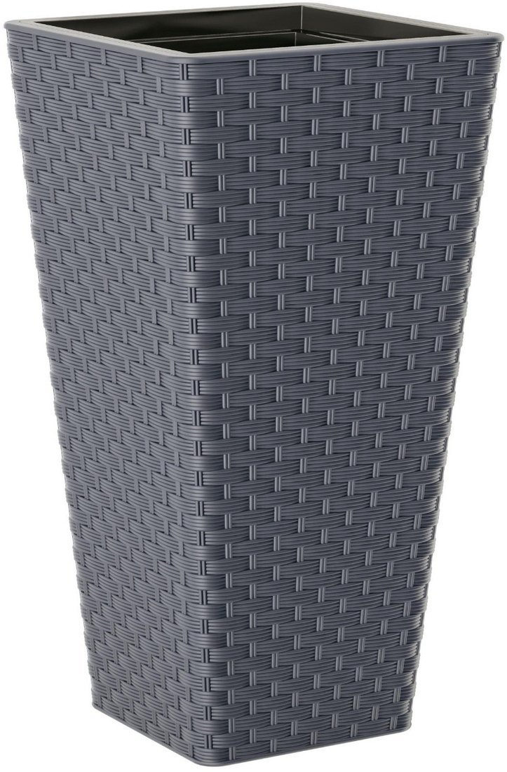 Кашпо Form-Plastic Rattana Slim FP-3900-014 (антрацитовый)