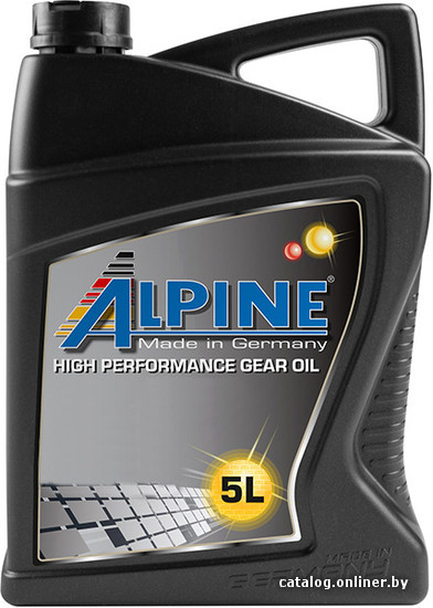 Трансмиссионное масло Alpine Syngear 75W-90 5л Трансмиссионное масло Alpine Syngear 75W-90 5л