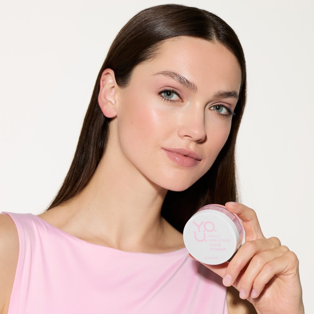 Рассыпчатая пудра Relouis Y.O.U. Really Pink Power тон 01 Pink (8г)