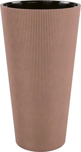 Кашпо Form-Plastic Linea Slim FP-5850-100 (молочное какао)