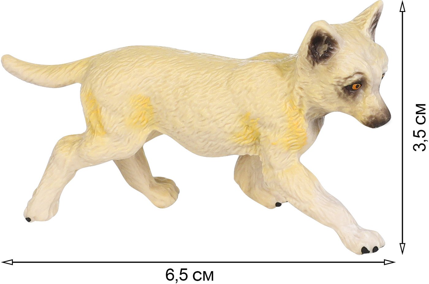 Набор фигурок Masai Mara Мир диких животных. Семья полярных волков MM211-214