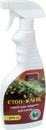 Спрей от насекомых Borg Eco против клещей 500 мл