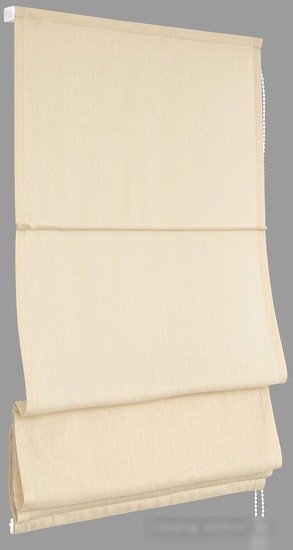 Мини римская штора Delfa Siena Fantasy Тюлевая СШД-01М 169/008 48x160 (светло-бежевый)