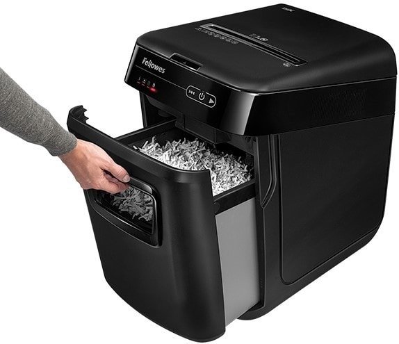 Шредер Fellowes AutoMax 150C (черный)
