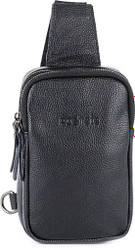 Городской рюкзак Poshete 886-1801-H-BLK (черный)